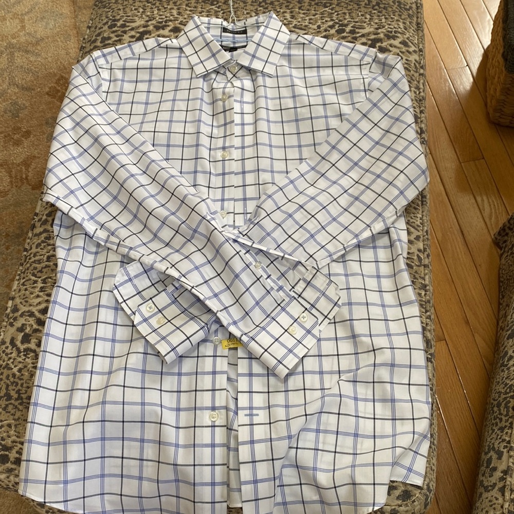 Banana Republic non iron grant fit dress shirt M